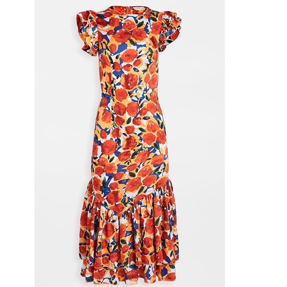 Never Fully Dressed Frieda Maxi Dress Ruffles - Picture 2 of 14